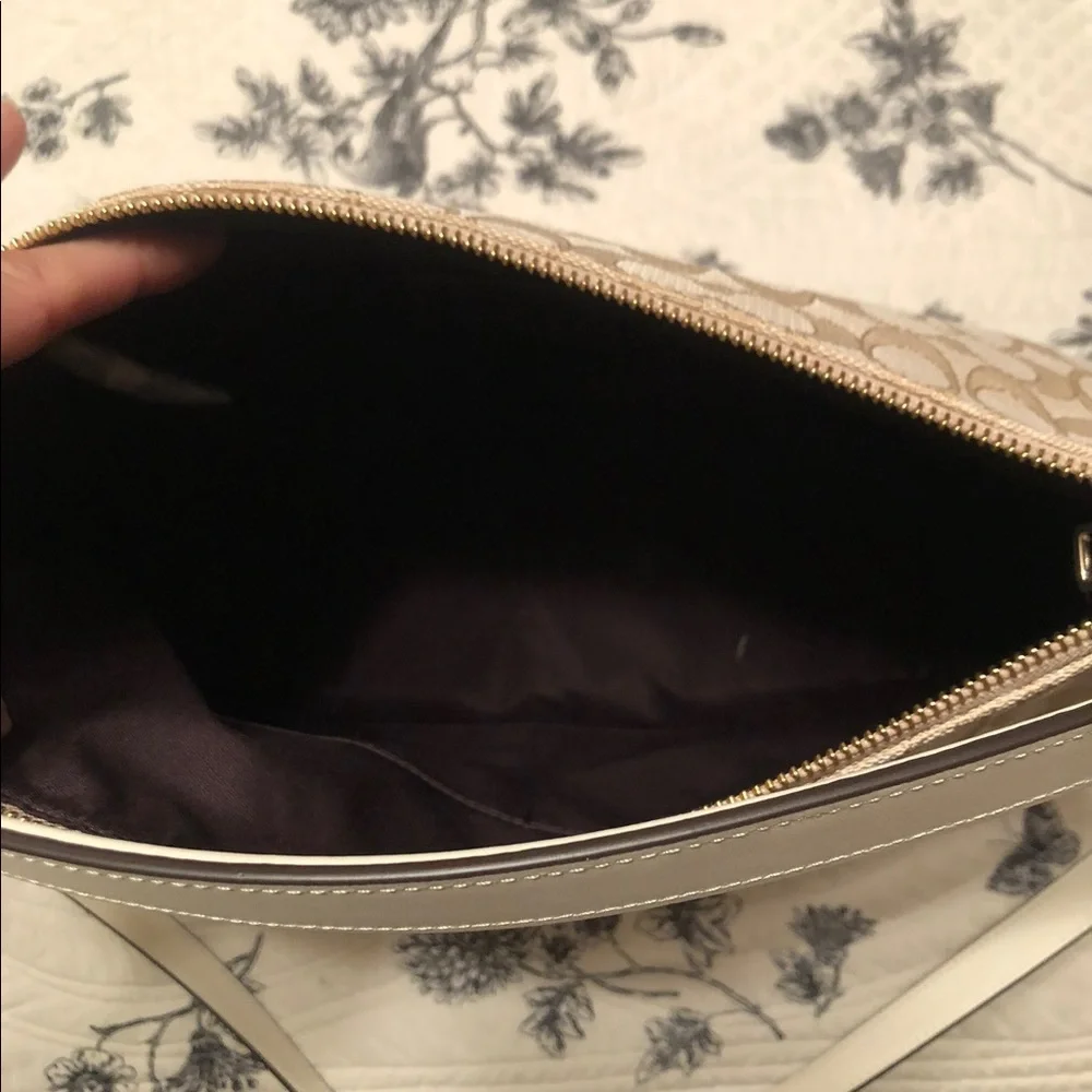 Coach Signature Celeste Convertible Hobo, Two Way Bag #F58327 NWT 2017